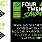 Four-Twenty Savage Script Tee (LW) - Jacksonville v2